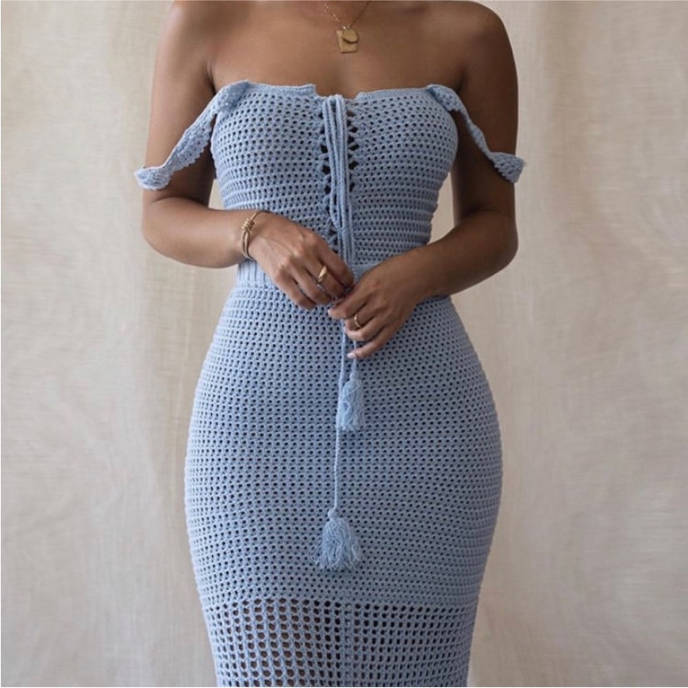 Jluxlabel sold out, crochet dress